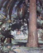 Samuel John Peploe Palm Trees,Antibes china oil painting artist